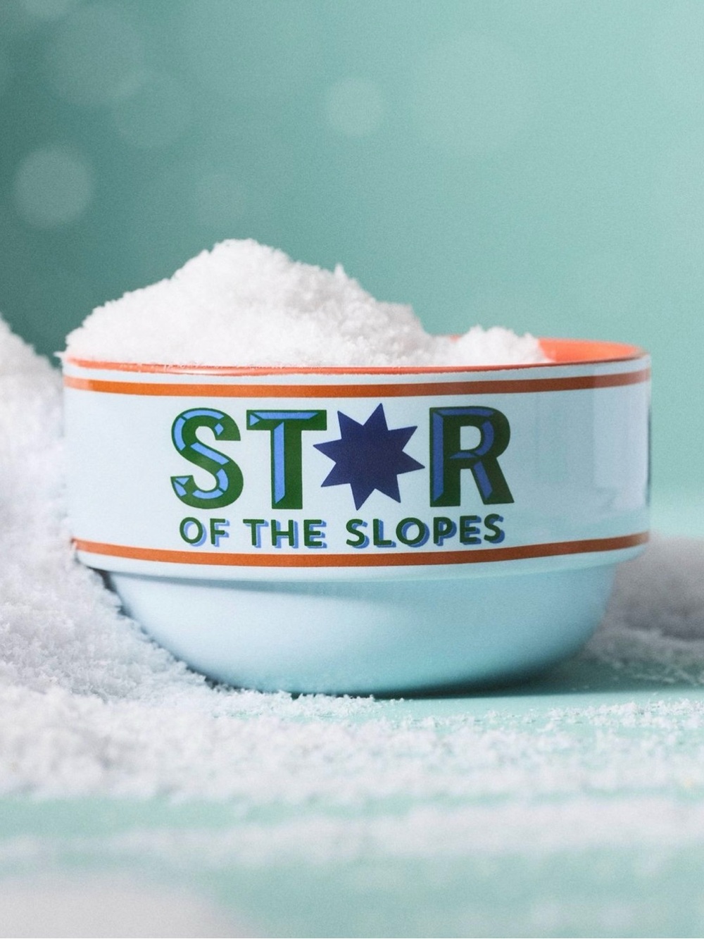 Anthropologie Apres Ski Nut Bowl Star of Slopes